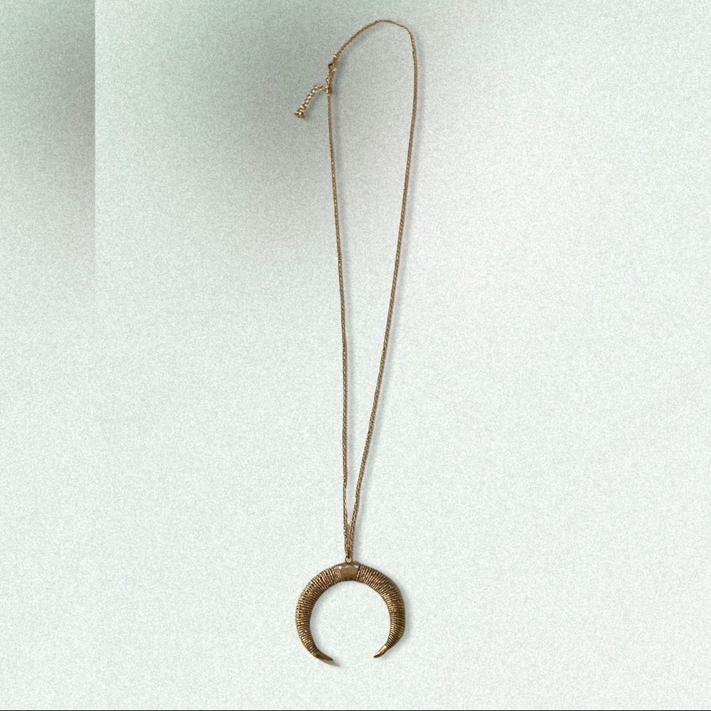 Long Gold Necklace